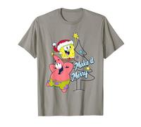 Spongebob Squarepants Make It Merry Christmas Camiseta