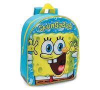SPONGEBOB SQUAREPANTS Mochila 3D para niños, mochila escolar, mochila de viaje para el almuerzo