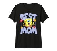 Spongebob Squarepants Mother's Day Best Mom Camiseta Premium