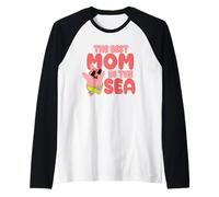 Spongebob Squarepants Mother's Day Best Mom In The Sea Camiseta Manga Raglan