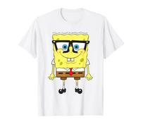 Spongebob Squarepants Nerd Glasses Big Face Camiseta