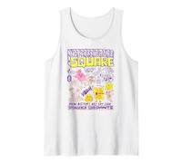 Spongebob Squarepants Not Afraid To Be Square #1 Fry Cook Camiseta sin Mangas
