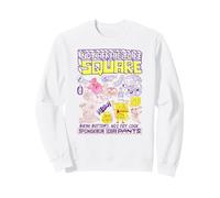 Spongebob Squarepants Not Afraid To Be Square #1 Fry Cook Sudadera