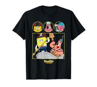 Spongebob Squarepants Patrick and Gary Character Circles Camiseta