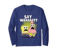 Spongebob Squarepants Patrick and Spongebob Say What Manga Larga