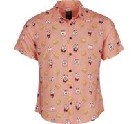 Spongebob Squarepants Patrick - Hawaii Hombre Camisa Manga Corta Multicolor 3XL 100% Viscosa Regular