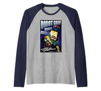 Spongebob Squarepants Robot Chef Camiseta Manga Raglan