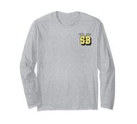 Spongebob Squarepants SB Racing Flags Pocket Logo Manga Larga