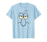 SpongeBob SquarePants Serious Squidward Face Cartoon Costume Camiseta