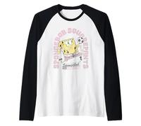 Spongebob Squarepants Soccer Futbol Camiseta Manga Raglan