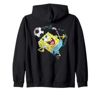 Spongebob Squarepants Soccer Futbol Kick Sudadera con Capucha