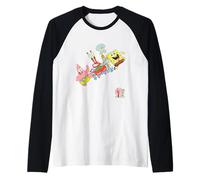 Spongebob Squarepants Spongebob and Friends Camiseta Manga Raglan