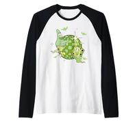 Spongebob Squarepants Spongebob and Patrick Disco Ghosts Camiseta Manga Raglan