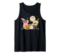 Spongebob Squarepants Spongebob and Patrick Eating Candy Camiseta sin Mangas