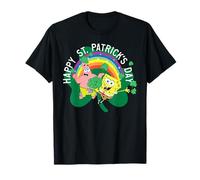 Spongebob Squarepants St. Patrick's Day Holiday Duo Portrait Camiseta