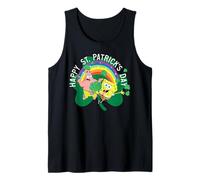 Spongebob Squarepants St. Patrick's Day Holiday Duo Portrait Camiseta sin Mangas