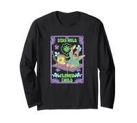 Spongebob Squarepants Stay Wild Flower Child Hippie Manga Larga
