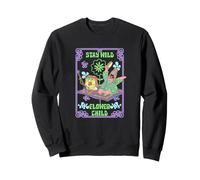 Spongebob Squarepants Stay Wild Flower Child Hippie Sudadera