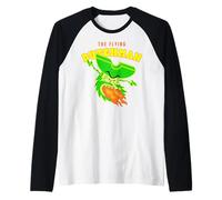Spongebob Squarepants The Flying Dutchman Mad Floating Head Camiseta Manga Raglan