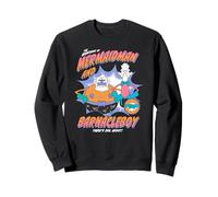 Spongebob Squarepants The Mermaidman and Barnacleboy Poster Sudadera