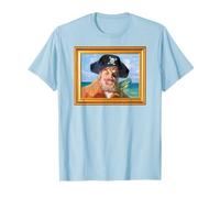 SpongeBob SquarePants Theme Song Pirate Portrait Cartoon Camiseta