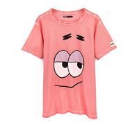 SPONGEBOB SQUAREPANTS Unisex Patrick o Calamar Camiseta Small