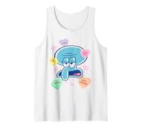 Spongebob Squidward Anti-Valentine's Day Conversation Hearts Camiseta sin Mangas