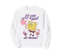 Spongebob Sweeter Than Sugar Candy Hearts Valentine's Day Sudadera