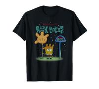 Spongebob Welcome to Rock Bottom Bus Stop Cartoon Camiseta