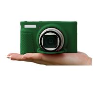 SPONGL Bolso portátil de la cámara de cuero de la PU para SX740/730 con correas de hombro, Verde, As the pictures shown