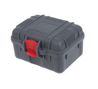 SPONGL Caja de almacenamiento para relojes, 1 compartimento para relojes, de plástico, portátil, resistente al agua, ABS