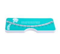 SPONGL Escoliómetro de bolsillo, medidor de prueba de escoliosis, herramienta de medición de escoliosis de 0 a 30°, diagnóstico de escoliosis de espalda y columna vertebral