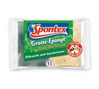 Spontex - 2 raspadores de esponja eficaces - Antiácaros - Lote de 2