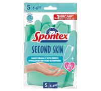 Spontex 452856 Guantes Segunda Piel, Talla Pequeña 6, 2 Unidades