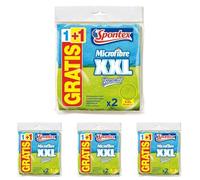 Spontex Bayeta Microfibra XXL, 2 Unidades (Paquete de 4)