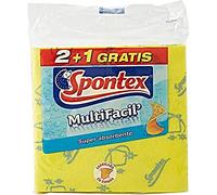Spontex Bayeta Multifácil 2+1, Amarillo, 3 Unidad