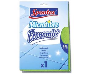 Spontex Económico microfibra gamuza de suelo XXL 60 x 50 cm. Color no puede ser elegido. Pack de 1