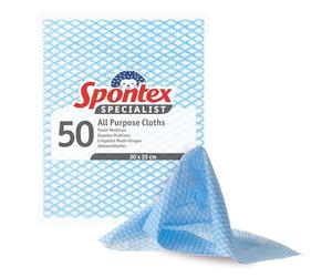 Spontex Especialista de uso múltiple de los paños azul 50 por paquete
