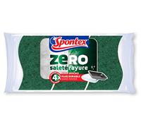 Spontex - Esponja Cero Superficies ensuciadas - 3 esponjas súper eficaces - 4 Veces más duraderas sin rayar