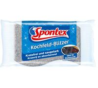 Spontex Esponja de limpieza para vitrocerámica y superficies sensibles, ideal para placas de cocción, antiarañazos y absorbente, 1 unidad (1 unidad)