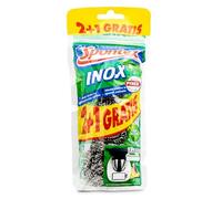 SPONTEX estropajo acero inoxidable bolsa 2 + 1 gratis