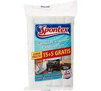 Spontex Gamuzas Atrapapolvo 20 Unidades, Negro, Pack de 1, 20, 20 unidad, 1