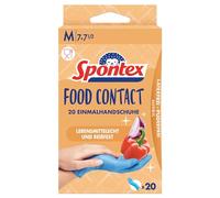 Spontex Guante contacto alimentario, Talla M/L, 3 Paquetes de 20