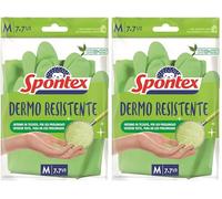 Spontex Guante Dermoresistente Talla M (Paquete de 2)