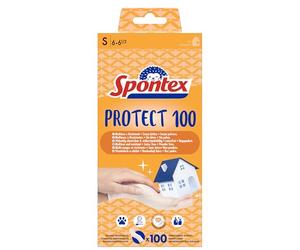 Spontex - Guante Protect 100, Talla S