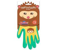 Spontex Guantes de jardinería para niños, ideales para jugar y trabajar en el jardín, con revestimiento de nitrilo, color no seleccionable, 1 par, 7-8 años