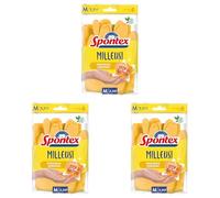 Spontex Guantes Milleusi Talla M (Paquete de 3)