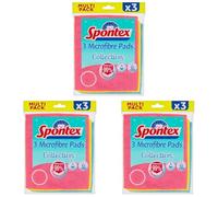 Spontex Multipads de Microfibra 3 Unidades (Paquete de 3)