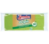 Spontex Origin Absorbente de goteo Biodegradable, Celulosa y algodón, Color Verde, 42 x 0.5 x 31 cm