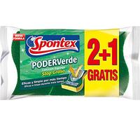 Spontex - Poder Verde Con Esponja 2 + 1 - [Pack de 5]